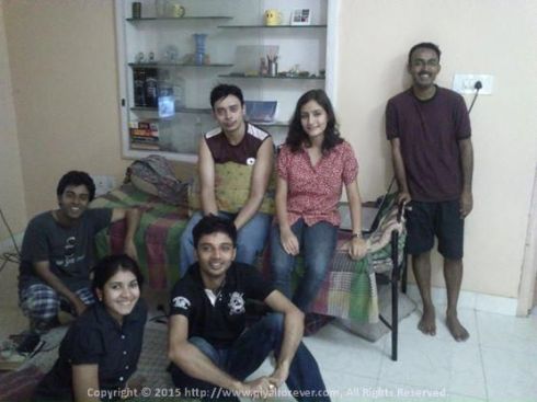 One of our legendary sessions at House No. 149 in BTM, Bangalore during one of my frequent trips